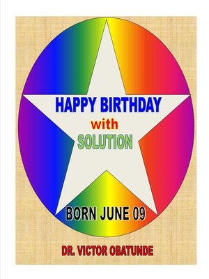 cover image of BORN JUNE 09